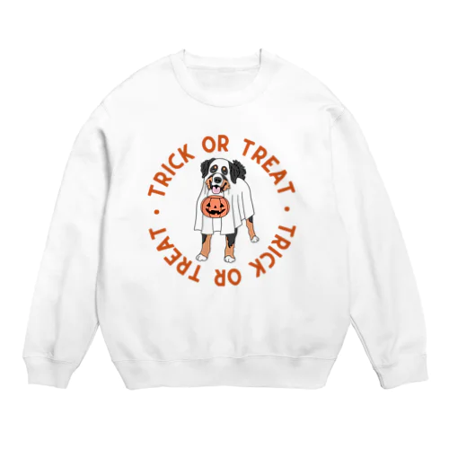 ワンチャンのハロウィン Crew Neck Sweatshirt