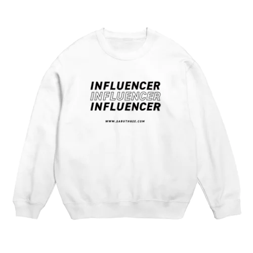 INFLUENCER スウェット