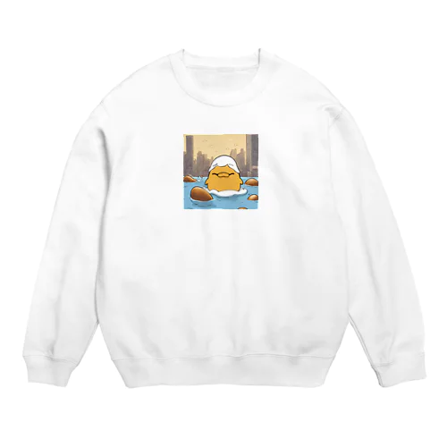 ひよこたまご Crew Neck Sweatshirt