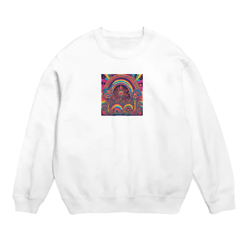 古代のお祭り Crew Neck Sweatshirt