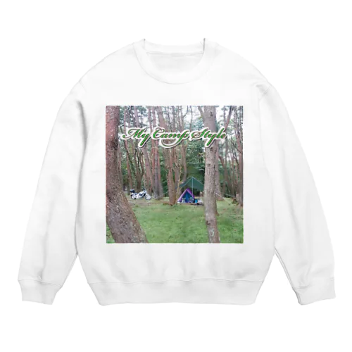 My Camp Style Crew Neck Sweatshirt