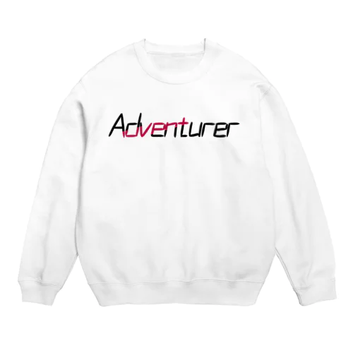 Adventurer-冒険家- Crew Neck Sweatshirt