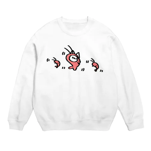 おさかな（エビデンス） Crew Neck Sweatshirt