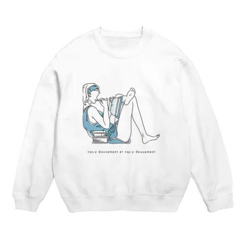 研磨 Crew Neck Sweatshirt