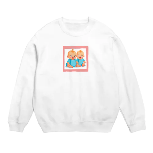 双子ちゃん Crew Neck Sweatshirt