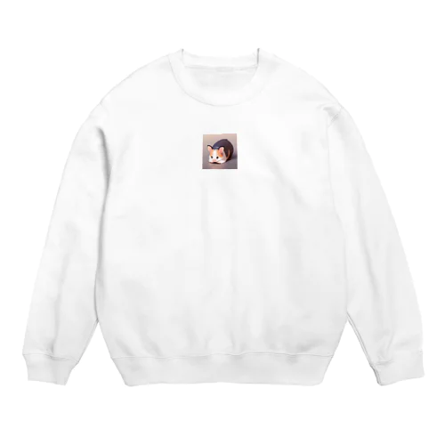 不思議な小動物 Crew Neck Sweatshirt