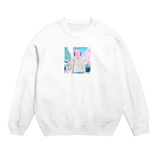 サニーピンクボブ Crew Neck Sweatshirt