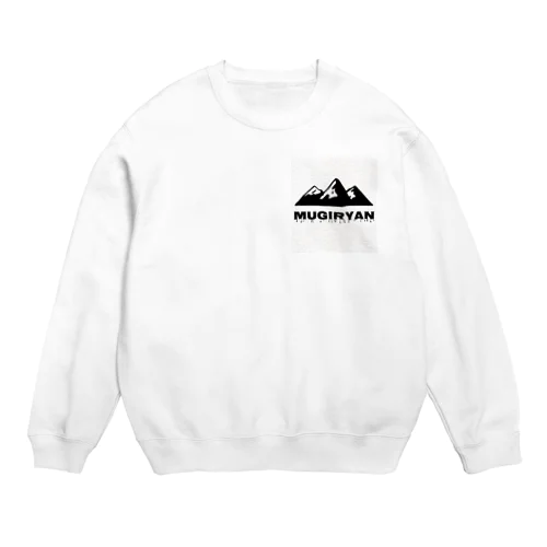 むぎライアン Crew Neck Sweatshirt