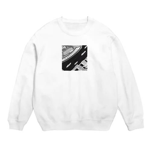 有名な観光スポットイメージ画像：パナマ運河（パナマ） Crew Neck Sweatshirt