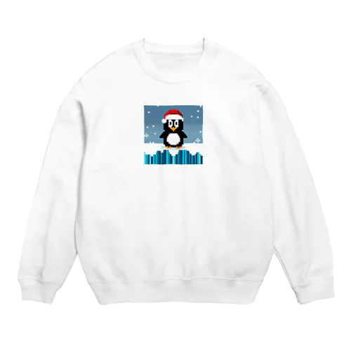 クリスマスの陽気なペンギン Crew Neck Sweatshirt