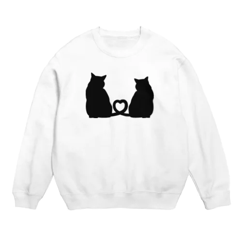 恋猫 Crew Neck Sweatshirt