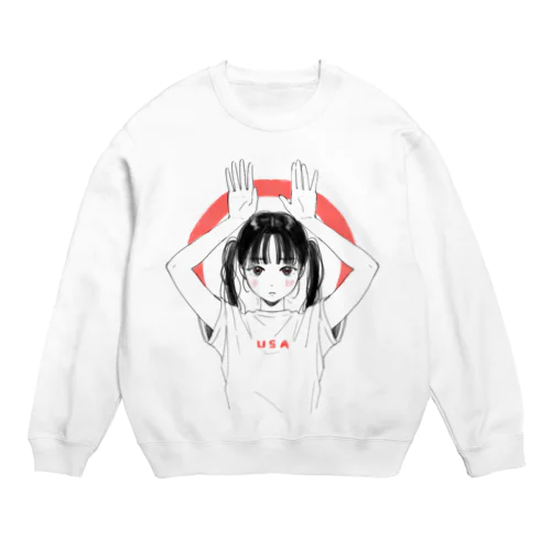 USA Crew Neck Sweatshirt