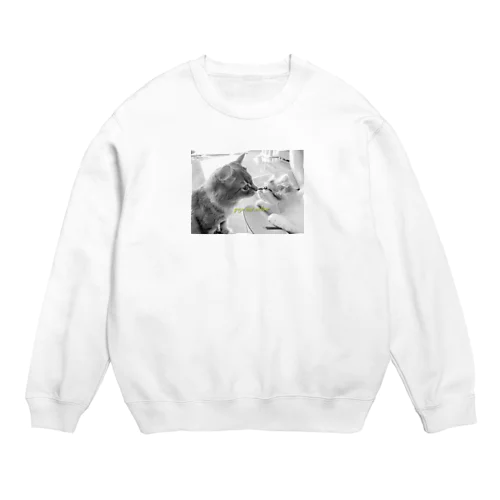 #ネコヒメペット 78ฅ^ơωơ^ฅ♡ Crew Neck Sweatshirt