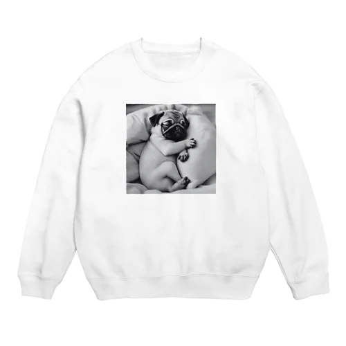 お昼寝テトくん Crew Neck Sweatshirt