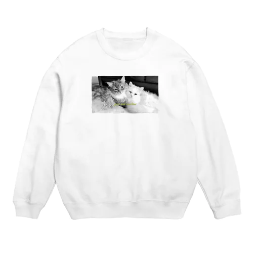 #ネコヒメペット 98ฅ^ơωơ^ฅ♡ Crew Neck Sweatshirt