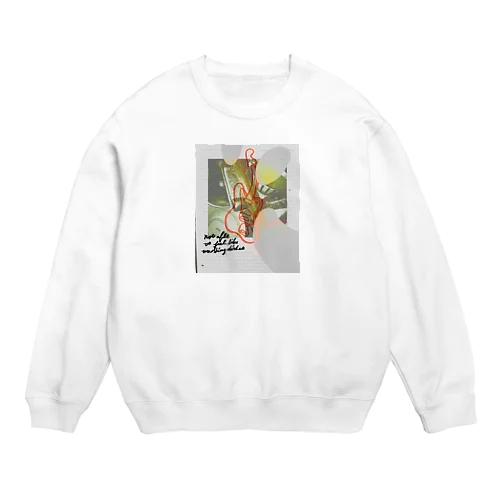 皿洗いたくない Crew Neck Sweatshirt