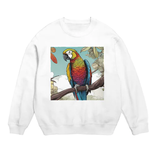 karafurインコ Crew Neck Sweatshirt