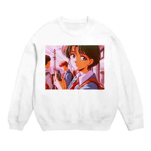 「湘南妄想族R」| 90s J-Anime "Shonan Delusion Tribe R" Crew Neck Sweatshirt