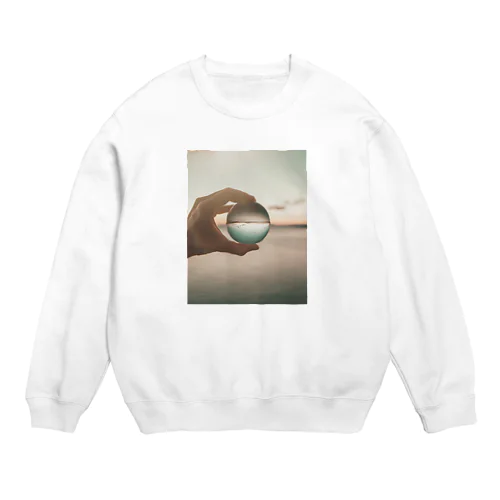 Sea glass  Crew Neck Sweatshirt