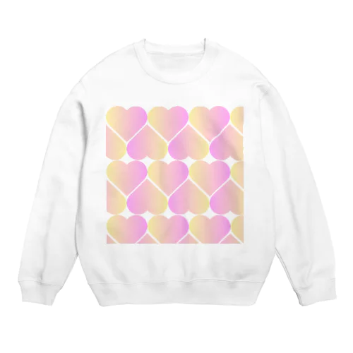 lots of hearts Crew Neck Sweatshirt