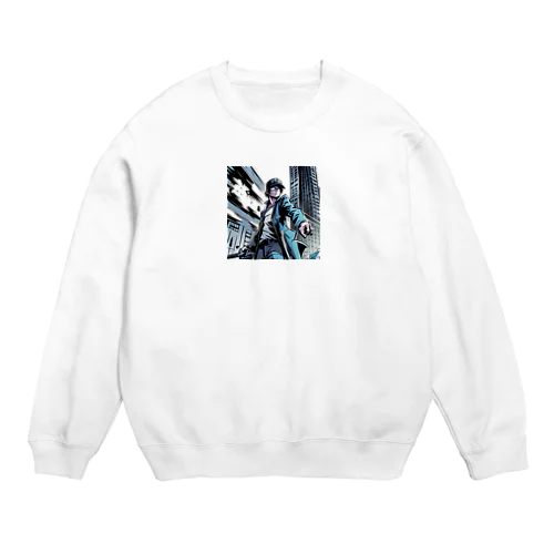 秘密のハンター Crew Neck Sweatshirt