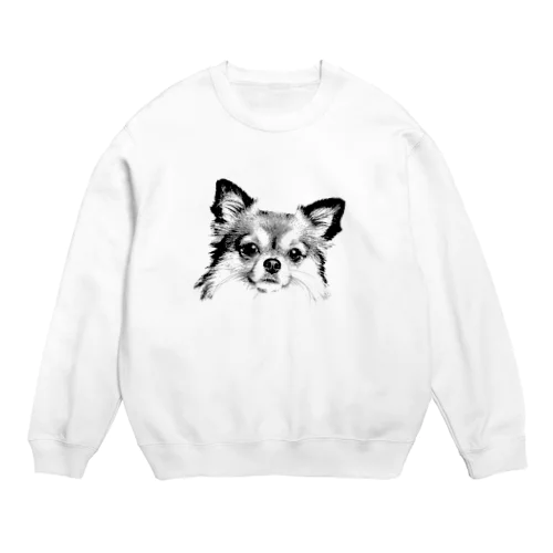 チワワシリーズ Crew Neck Sweatshirt