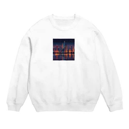 夜景 Crew Neck Sweatshirt