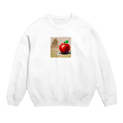 渇きを潤すリンゴ Crew Neck Sweatshirt