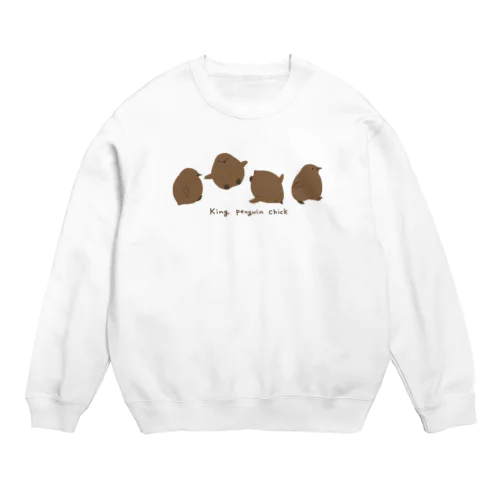 コロコロヒナ(オウサマペンギン) Crew Neck Sweatshirt