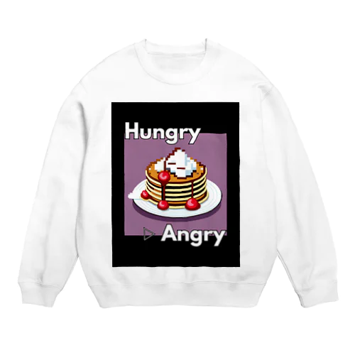 【ホットケーキ】hAngry Crew Neck Sweatshirt