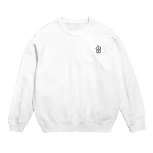 自己肯定感高めなミラちゃん Crew Neck Sweatshirt