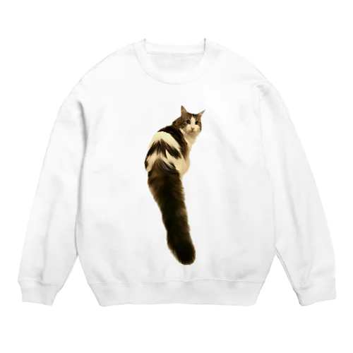 猫のダイヤ Crew Neck Sweatshirt