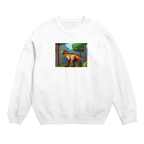 恐竜⑥ Crew Neck Sweatshirt