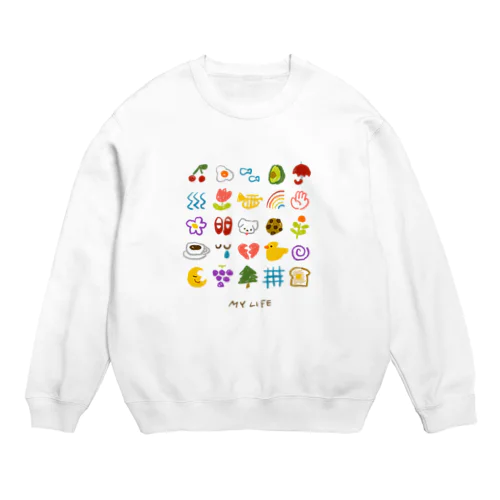 マイライフ Crew Neck Sweatshirt