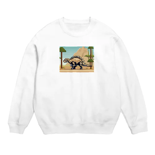 恐竜⑨ Crew Neck Sweatshirt