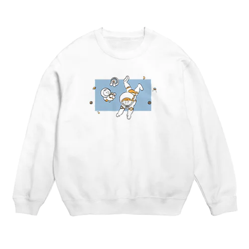 宇宙旅行 Crew Neck Sweatshirt