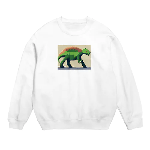 恐竜52　エウプロケルス Crew Neck Sweatshirt