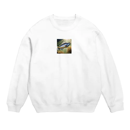 荒磯の王者　ヒラスズキ Crew Neck Sweatshirt