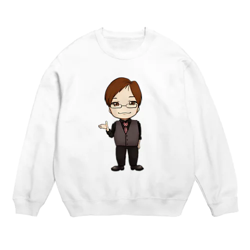 はやふみオリジナルキャラクター Crew Neck Sweatshirt