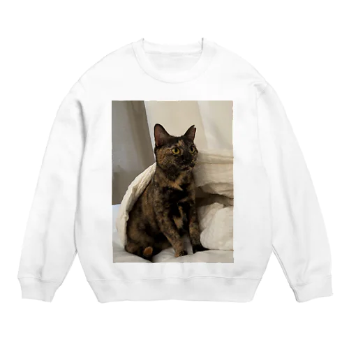 ﾊｯ Crew Neck Sweatshirt