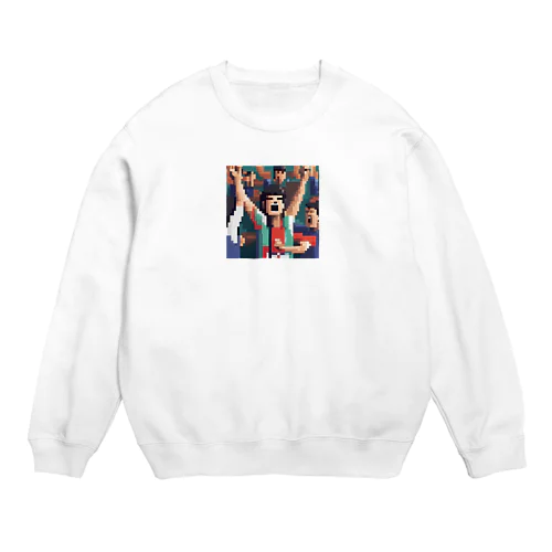 優勝イラストグッズ Crew Neck Sweatshirt