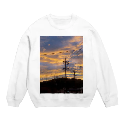 夕焼け Crew Neck Sweatshirt