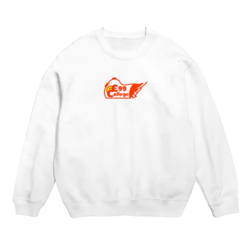 Egg college 公式 Crew Neck Sweatshirt