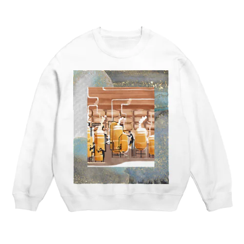 ビール製造① Crew Neck Sweatshirt