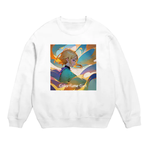 Colorfume Girl #003 Crew Neck Sweatshirt