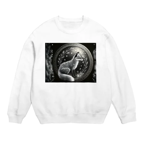 ギンギツネのコイン Crew Neck Sweatshirt