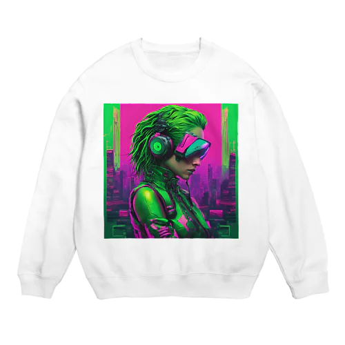 LimeLizarD Crew Neck Sweatshirt