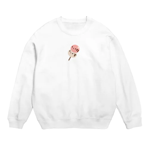 みたらし団子のふたたまちゃん Crew Neck Sweatshirt