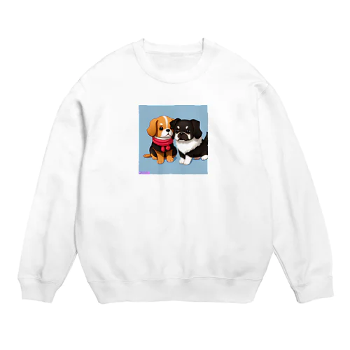 (*≧з≦)イヌのグッズ Crew Neck Sweatshirt