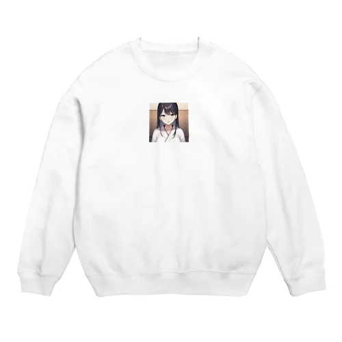 巫女さん Crew Neck Sweatshirt